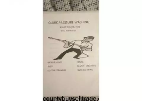Quirks Pressure Washing
