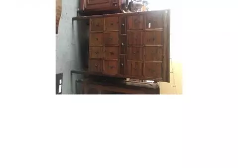 ANTIQUE APOTHECARY CABINET
